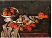 Still Life with a fruit dish and apples 1880