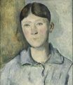 Portrait of Mrs Cezanne 1885-1890