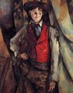 Boy in a red vest 1888