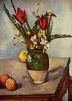 Still Life tulips and apples 1894