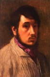 Edgar Degas - Self Portrait 1857-1858