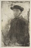 Edgar Degas - Self Portrait 1857