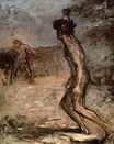 Edgar Degas - David and Goliath 1863