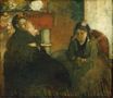 Edgar Degas - Portrait of Mme. Lisle and Mme Loubens 1866