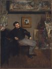 Edgar Degas - Portrait of James Tissot 1868