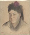 Edgar Degas - Madame Loubens 1869