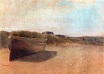 Edgar Degas - Beached Boats 1869