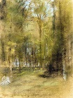 Edgar Degas - In the Woods 1870-1873