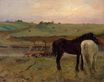 Edgar Degas - Horses in a Meadow 1871