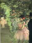 Edgar Degas - Dancers Backstage 1872