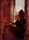 Edgar Degas - Woman at a Window 1872