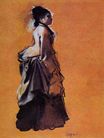 Edgar Degas - Young Woman in Street Dress 1872