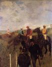 Edgar Degas - At the Races 1872