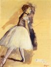 Edgar Degas - Dancer Standing, study 1872