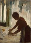 Edgar Degas - Woman Ironing. Silhouette 1873