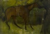 Edgar Degas - Horse Tied to a Tree 1873-1880