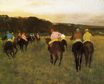 Edgar Degas - Race Horses at Longchamp 1874