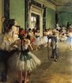 Edgar Degas - The Ballet Class 1874