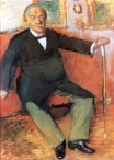 Edgar Degas - The Dancer Perrot, Seated 1875-1879