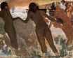 Edgar Degas - Peasant Girls Bathing in the Sea at Dusk 1875
