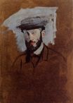 Edgar Degas - Portrait of Eugene Manet, study 1875