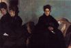 Edgar Degas - The Duchess de Montejasi and her daughters Elena and Camilla 1876