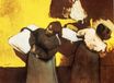 Edgar Degas - Laundress Carrying Linen 1878