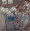 Edgar Degas - Three Dancers Preparing for Class 1878