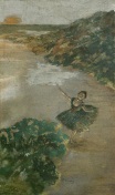 Edgar Degas - Dancer on a Stage 1879