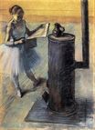 Edgar Degas - Dancer resting 1880