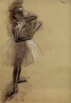 Edgar Degas - Dancer with a Fan 1880