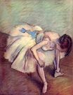 Edgar Degas - Seated Dancer 1882