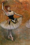 Edgar Degas - Dancer with Tambourine 1882