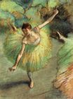 Edgar Degas - Dancer Tilting 1883
