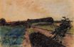 Edgar Degas - Landscape on the Orne 1884