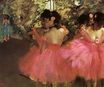 Edgar Degas - Dancers in Pink 1885