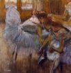 Edgar Degas - Dancers Relaxing 1885