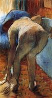 Edgar Degas - Leaving the Bath 1885
