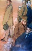 Edgar Degas - Six Friends of the Artist 1885