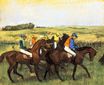 Edgar Degas - The Racecourse 1885