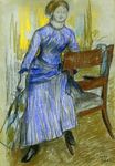 Edgar Degas - Helene Rouart. Mme. Marin 1886