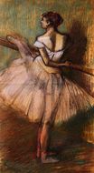 Edgar Degas - Dancer at the Barre 1888