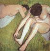 Edgar Degas - Bathers on the grass 1890