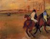 Edgar Degas - Horses and Jockeys 1890