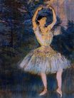 Edgar Degas - Dancer with Raised Arms 1891