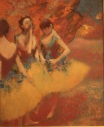 Edgar Degas - Three Dancers in Yellow Skirts 1891