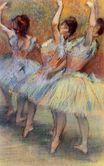 Edgar Degas - Three Dancers 1893