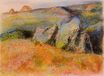 Edgar Degas - Landscape with Rocks 1893