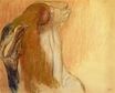 Edgar Degas - Woman Combing Her Hair 1894