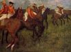 Edgar Degas - Jockeys 1895